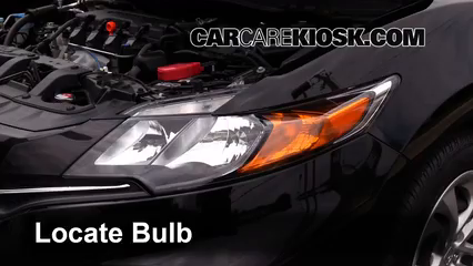 2015 Honda Civic LX 1.8L 4 Cyl. Coupe Éclairage Feu clignotant avant (remplacer l'ampoule)